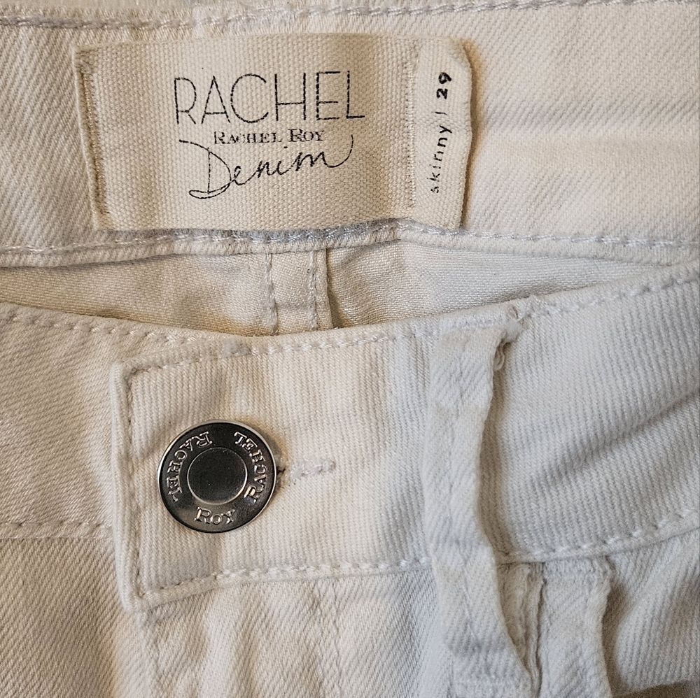 Rachel Roy white denim, size 29 - Picture 4 of 4